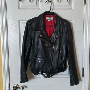 Acne Studios Mape Leather Jacket